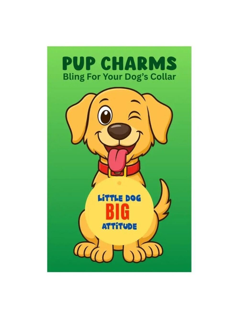 ($8) Pup Charm Dog Tag